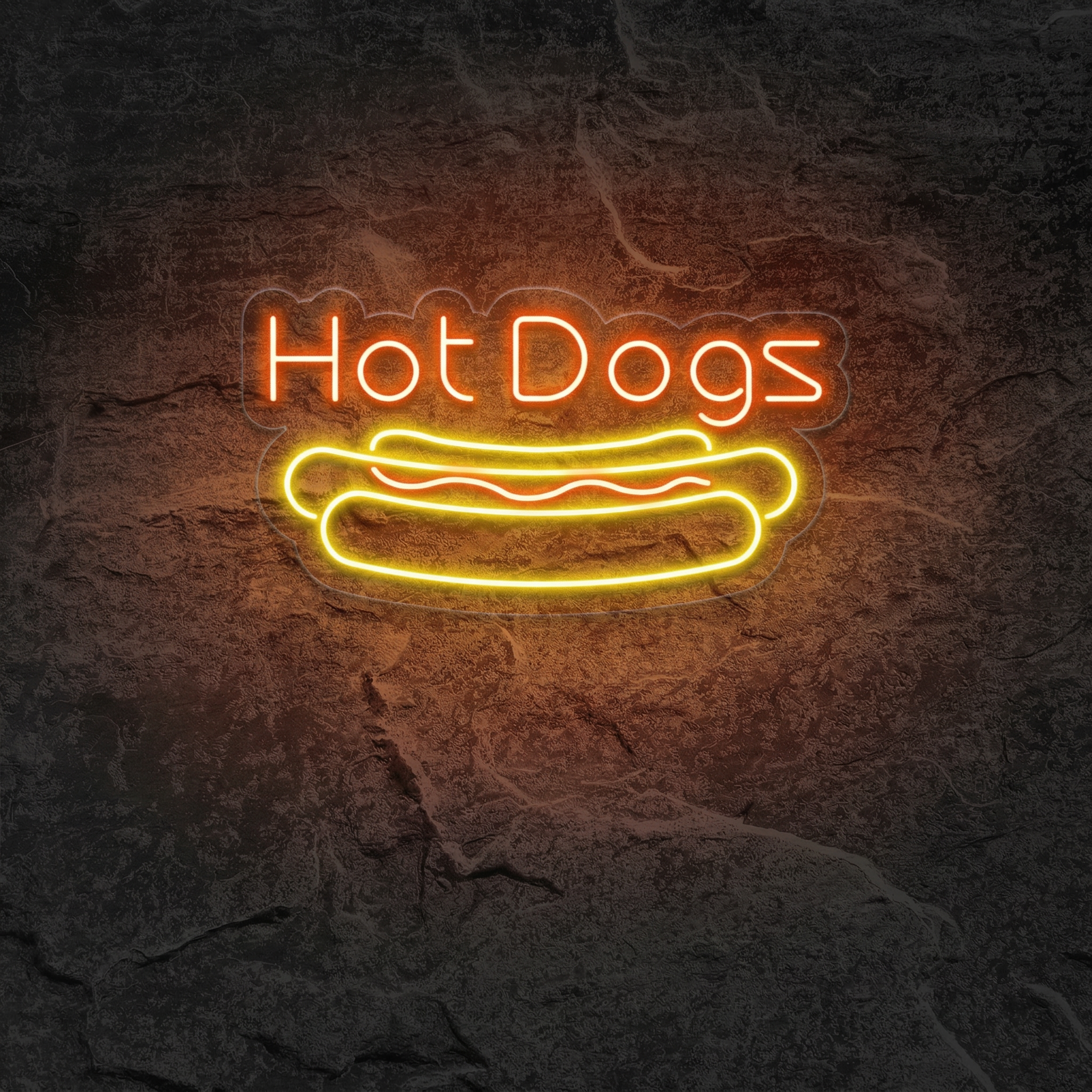 Néon Hot Dogs - Néon personnalisé NeonStar