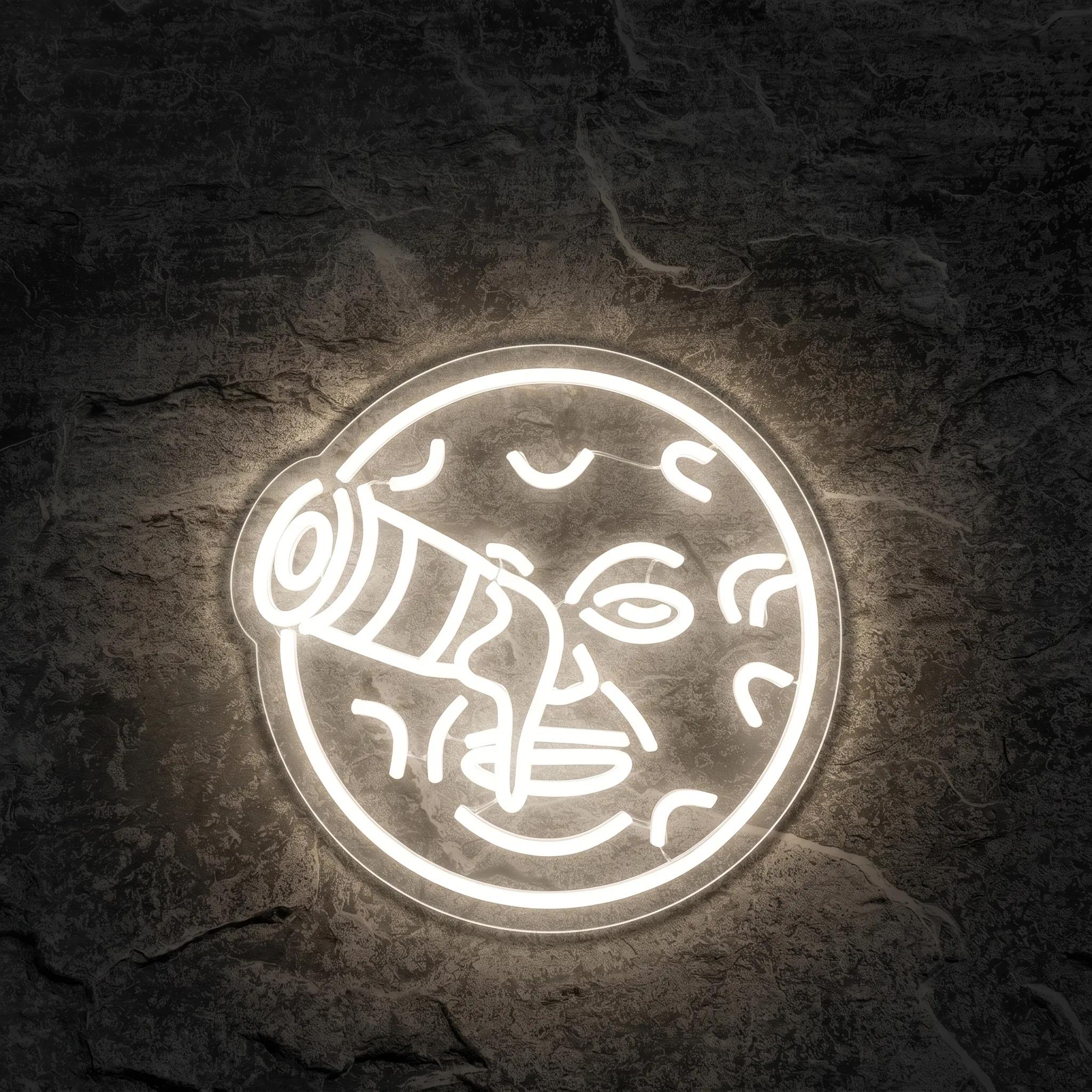 Néon Le Voyage dans la Lune - Néon personnalisé NeonStar