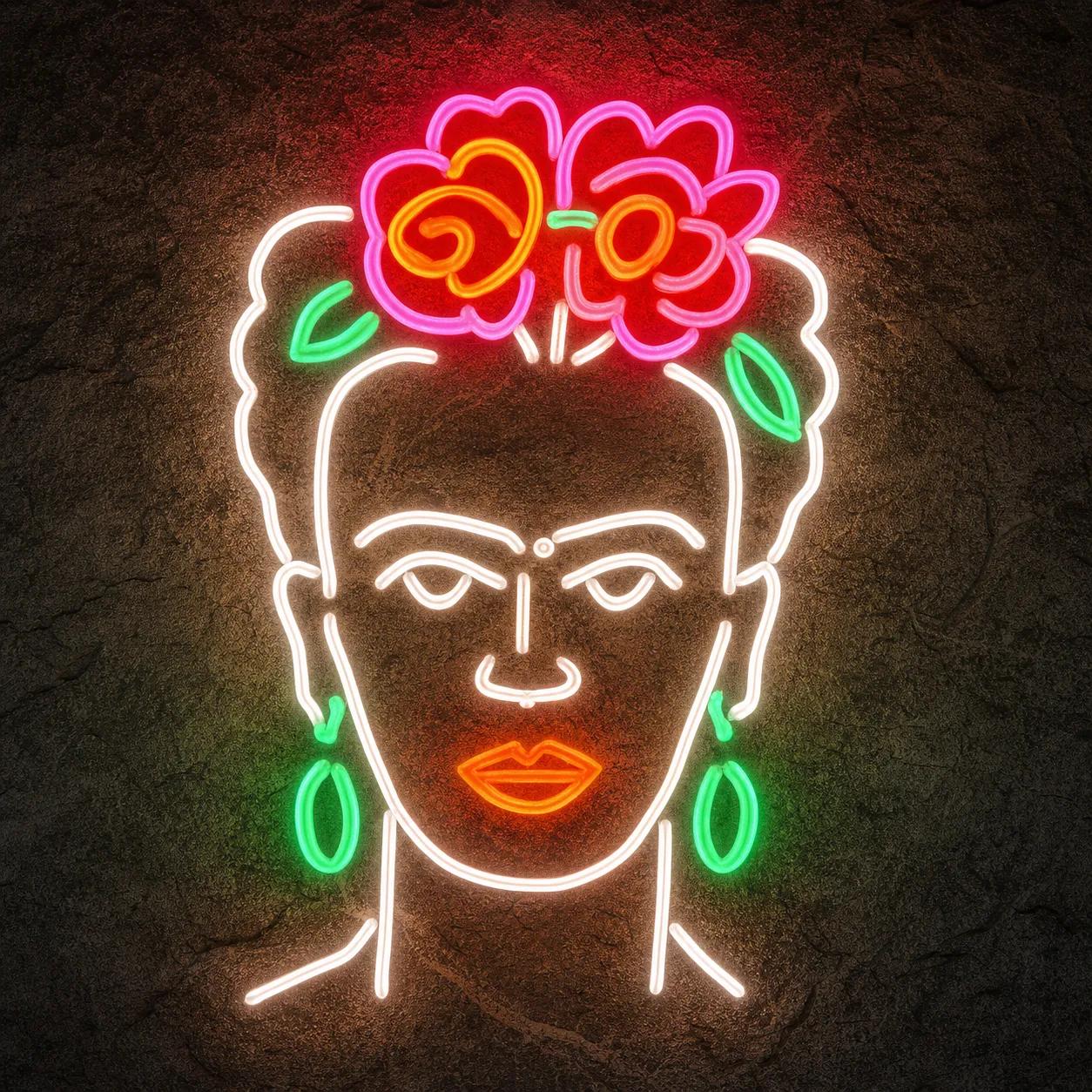Néon Frida Kahlo - Néon personnalisé NeonStar