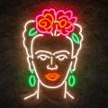 Miniature Néon Frida Kahlo - Néon personnalisé