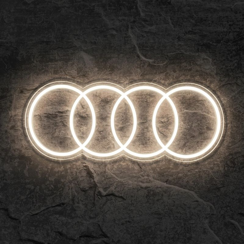 Néon Logo Audi - Néon personnalisé NeonStar