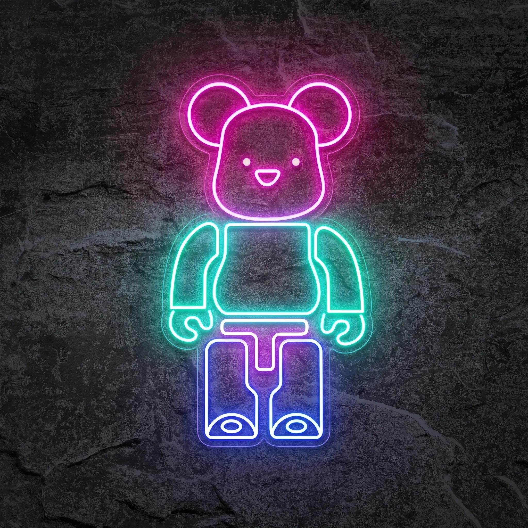 Néon Bearbrick - Néon personnalisé NeonStar