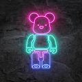 Miniature Néon Bearbrick - Néon personnalisé
