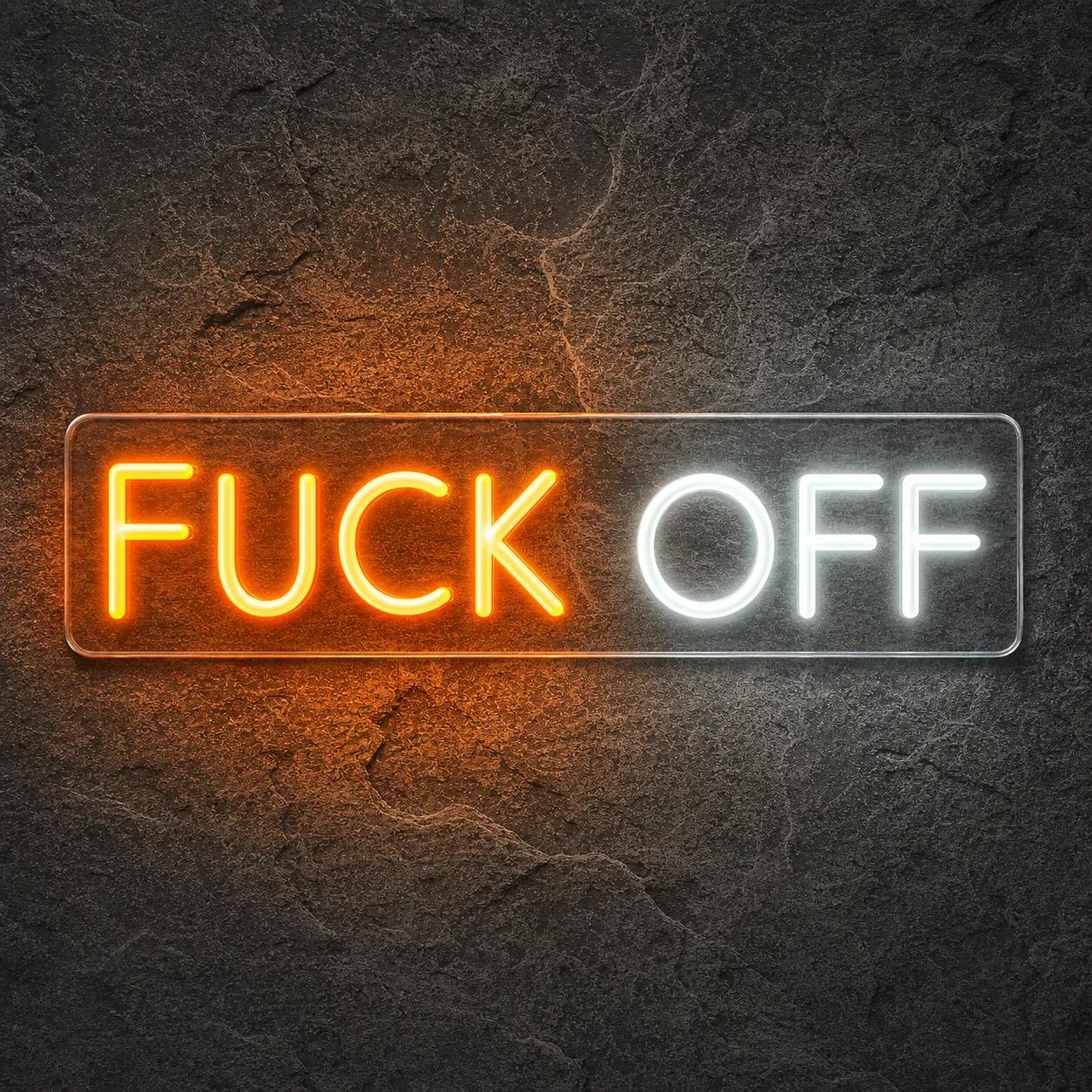 Néon Fuck Off Pour Bureau - Néon personnalisé NeonStar