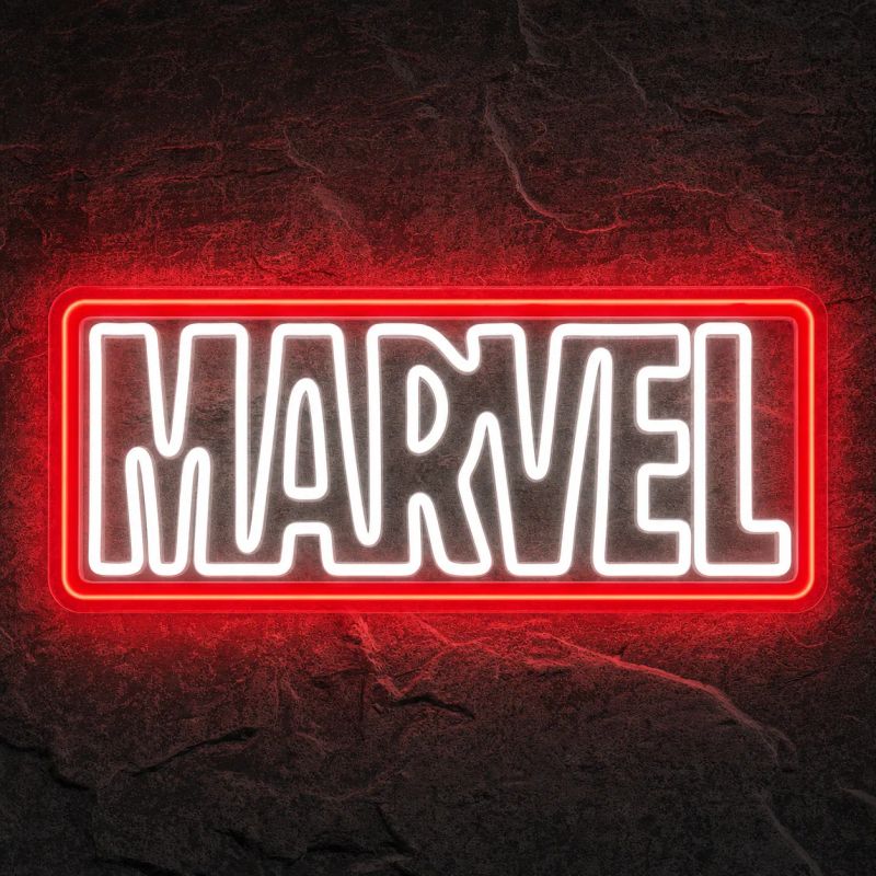 Néon Logo Marvel - Néon personnalisé NeonStar