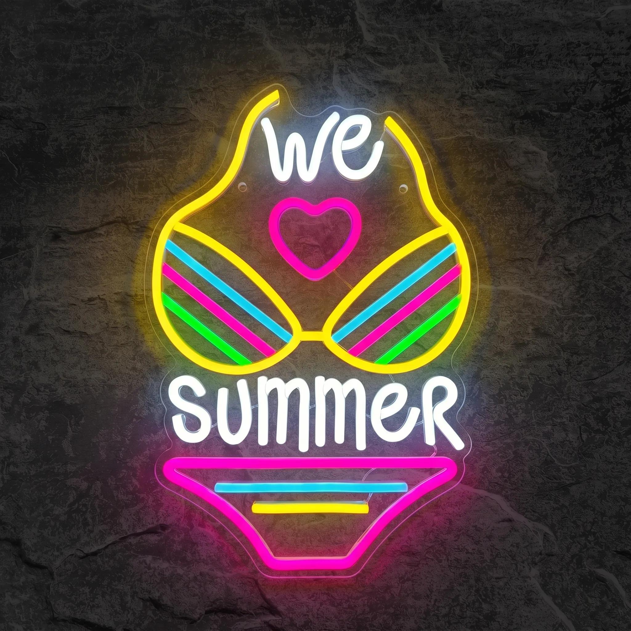 Néon We Love Summer - Néon personnalisé NeonStar