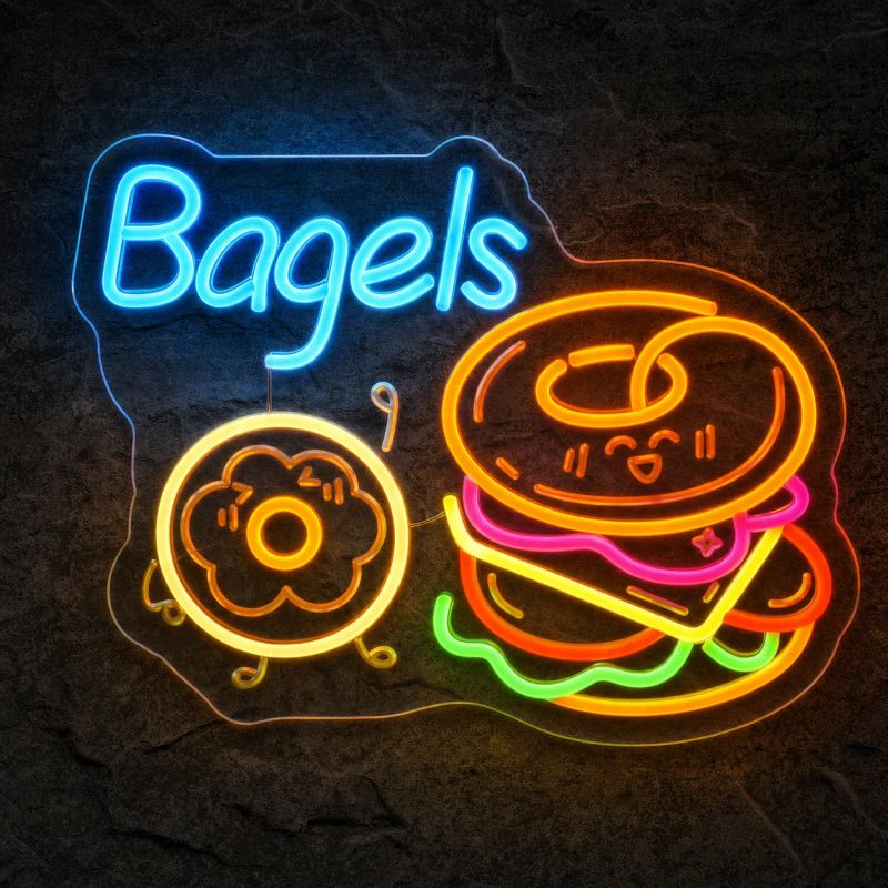 Néon Bagels - Néon personnalisé NeonStar