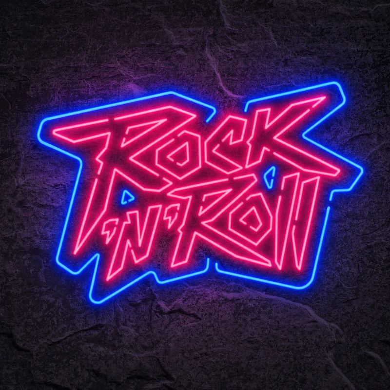 Néon Rock'n Roll - Néon personnalisé NeonStar