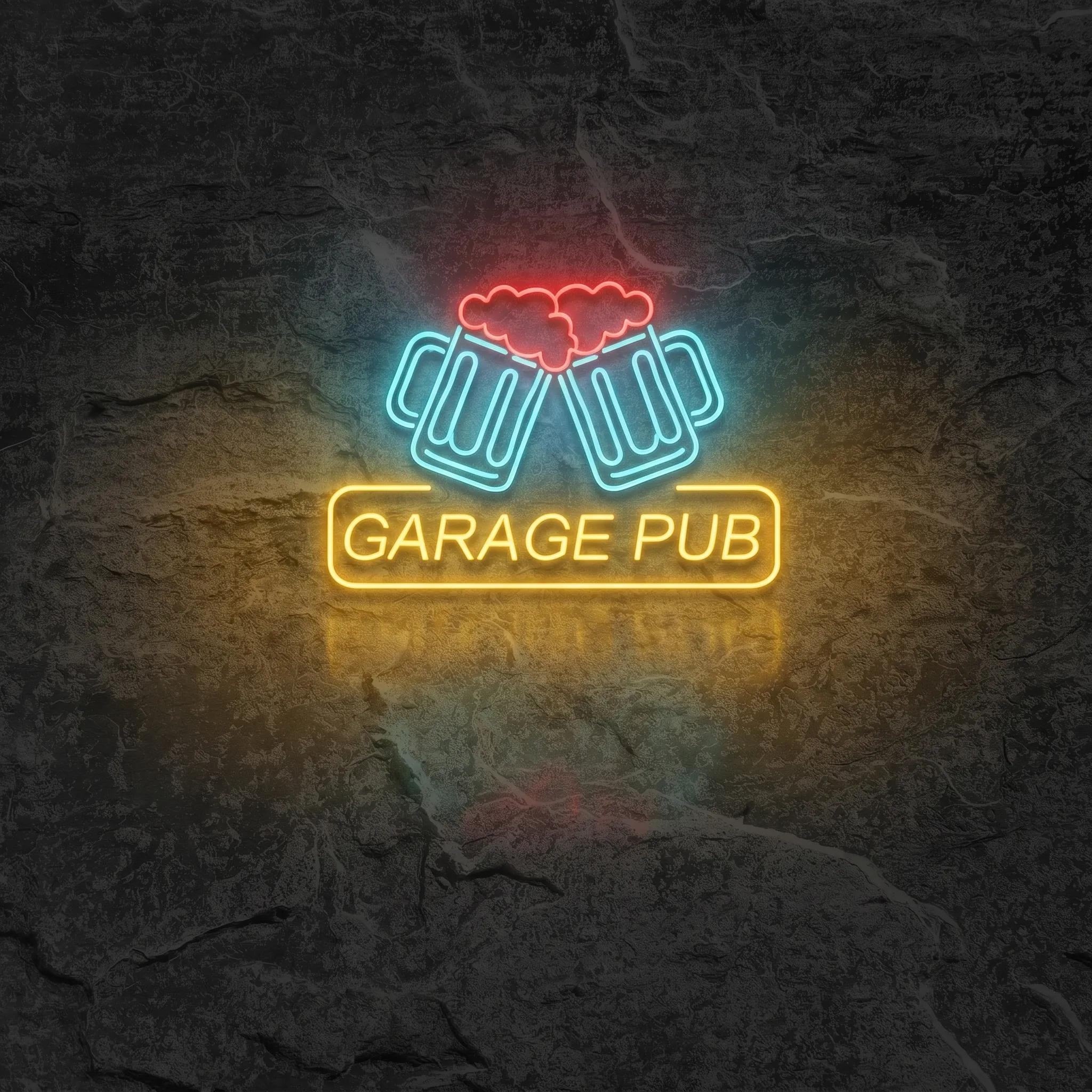 Néon Garage Pub Bière - Néon personnalisé NeonStar