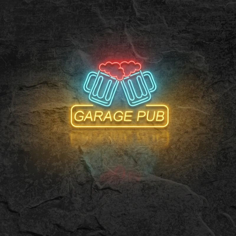Néon Garage Pub Bière - Néon personnalisé NeonStar