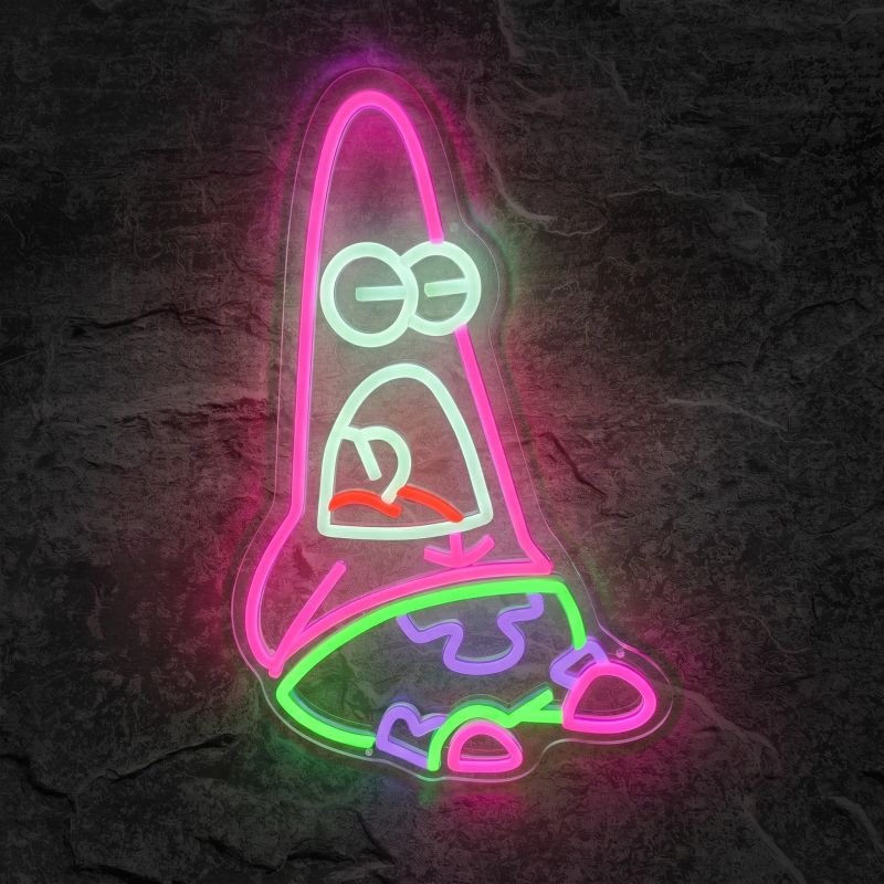 Néon Patrick Bob l'éponge - Néon personnalisé NeonStar
