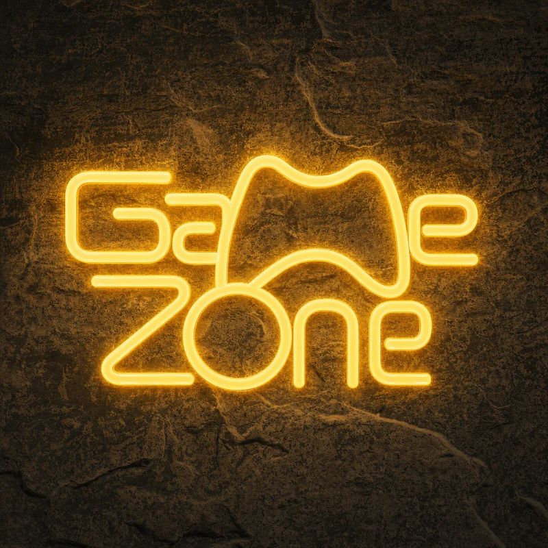 Néon Game Zone Manette - Néon personnalisé NeonStar