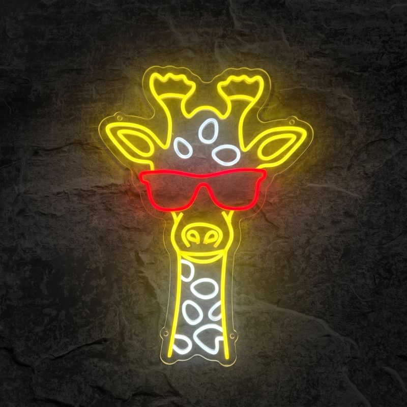 Néon Girafe - Néon personnalisé NeonStar