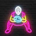 Miniature Néon Receveur de Baseball - Néon personnalisé