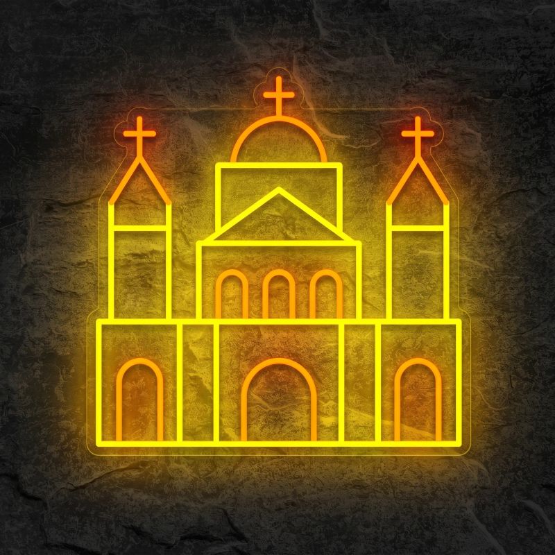 Néon Cathédrale Saint-Paul de Londres - Néon personnalisé NeonStar