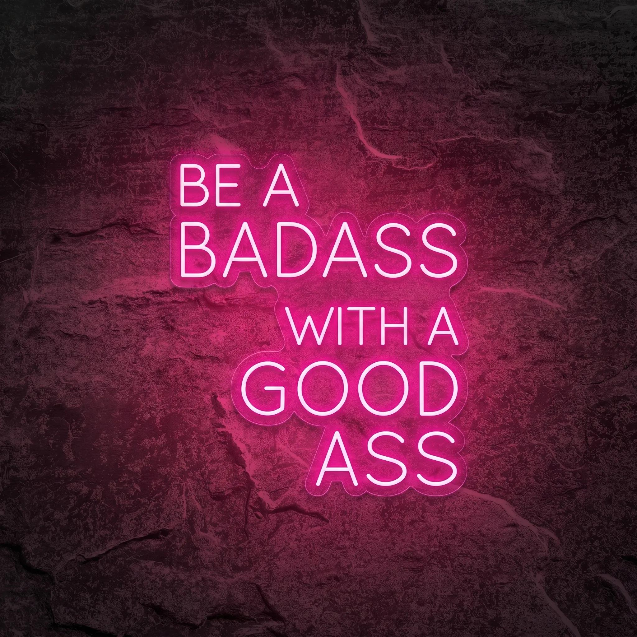 Néon Be a Badass - Néon personnalisé NeonStar