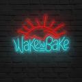 Miniature Néon Wake and Bake - Néon personnalisé