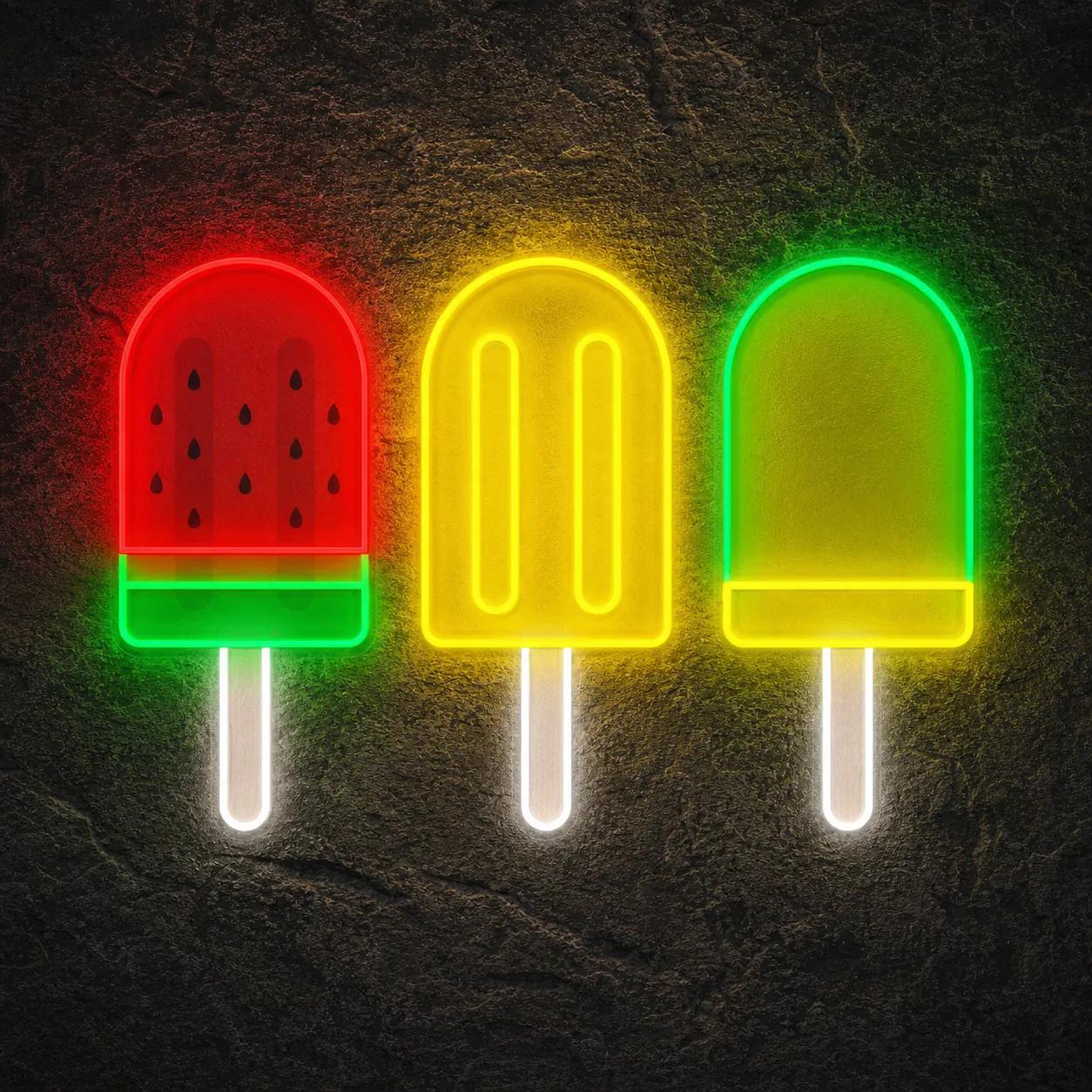 Néon Bar à Glace - Néon personnalisé NeonStar