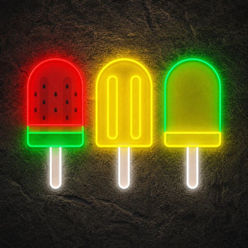 Néon Bar à Glace - Néon personnalisé NeonStar