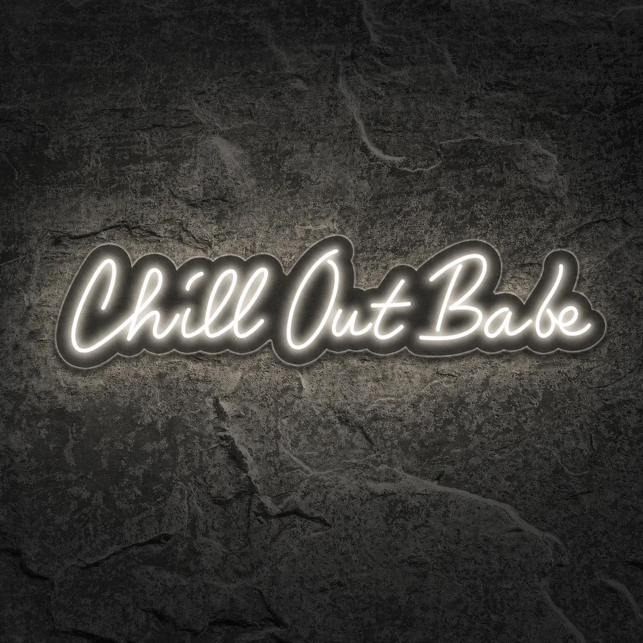 Néon Chill Out Babe - Néon personnalisé NeonStar