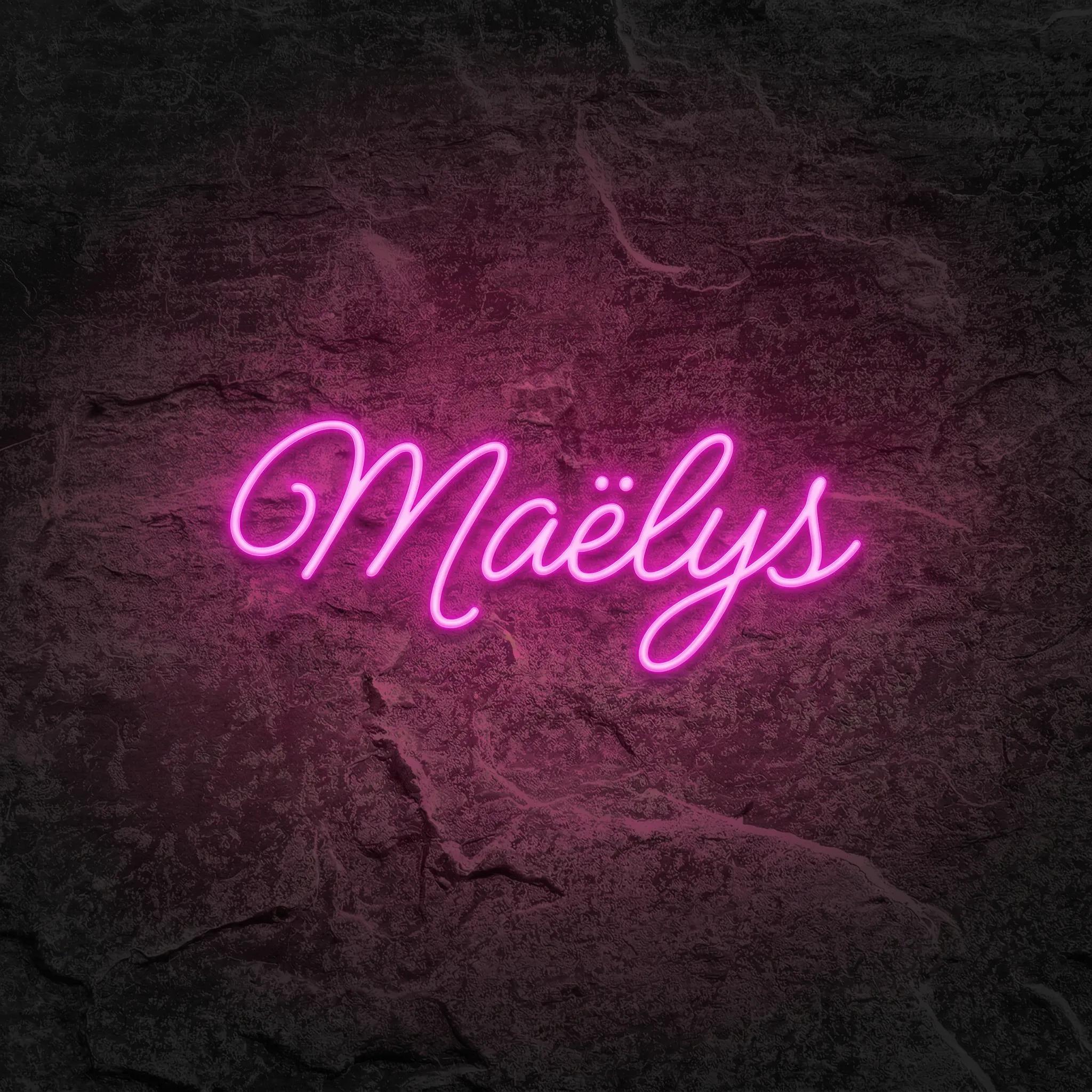 Néon Maëlys - Néon personnalisé NeonStar