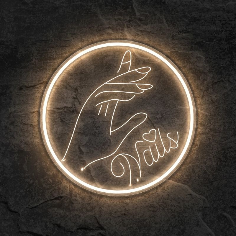 Néon Main Manucure - Néon personnalisé NeonStar