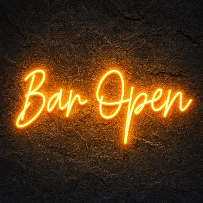 Néon Bar Open Sign - Néon personnalisé NeonStar
