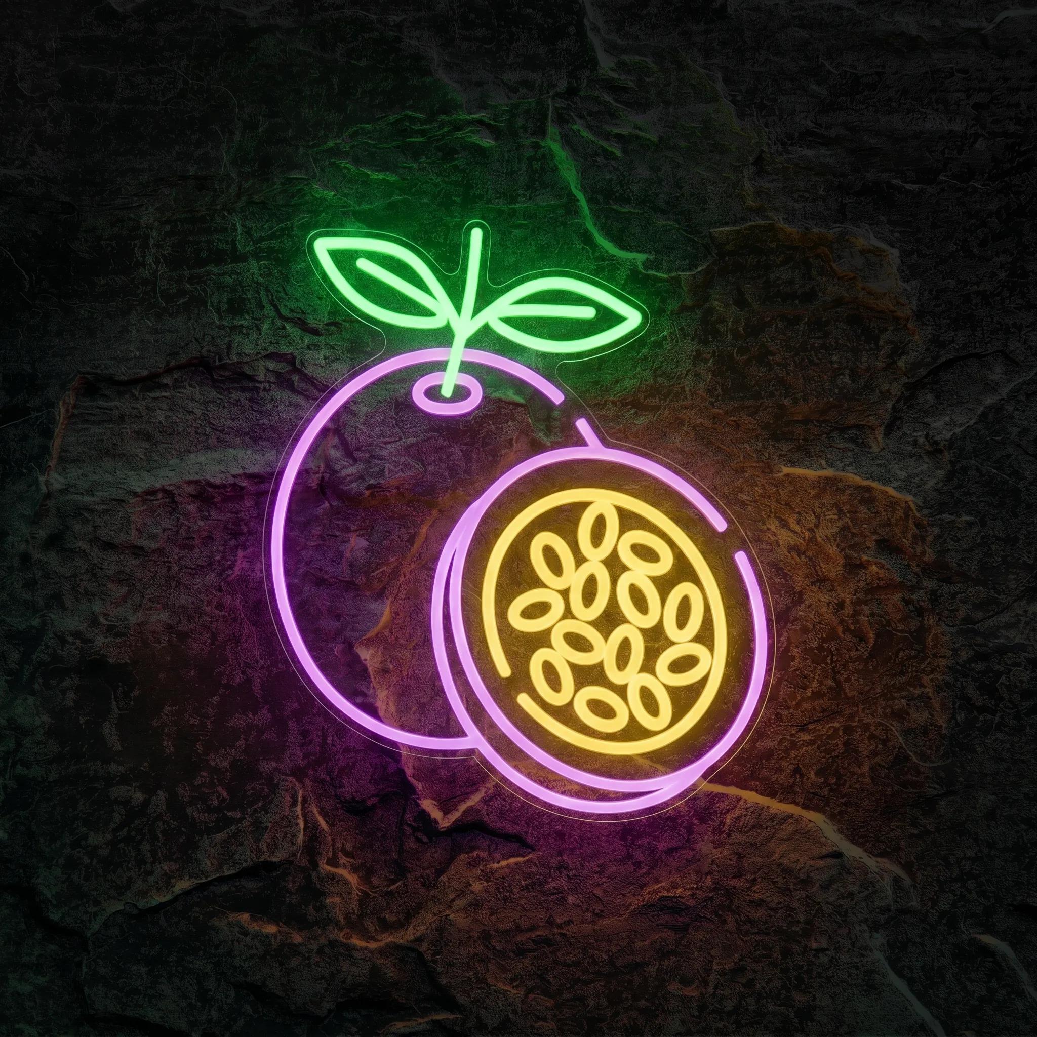 Néon Fruit de la Passion - Néon personnalisé NeonStar