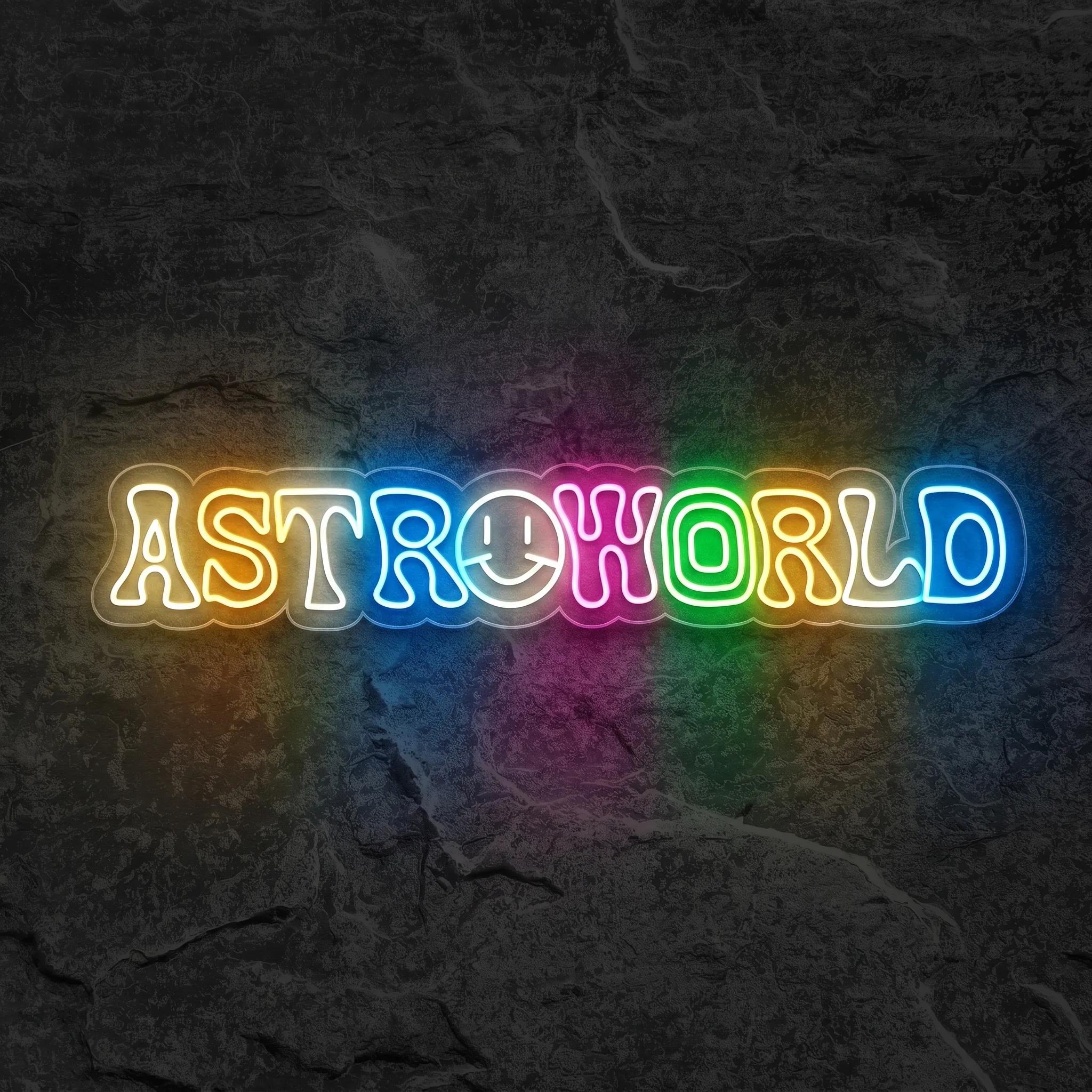 Néon Astroworld - Néon personnalisé NeonStar