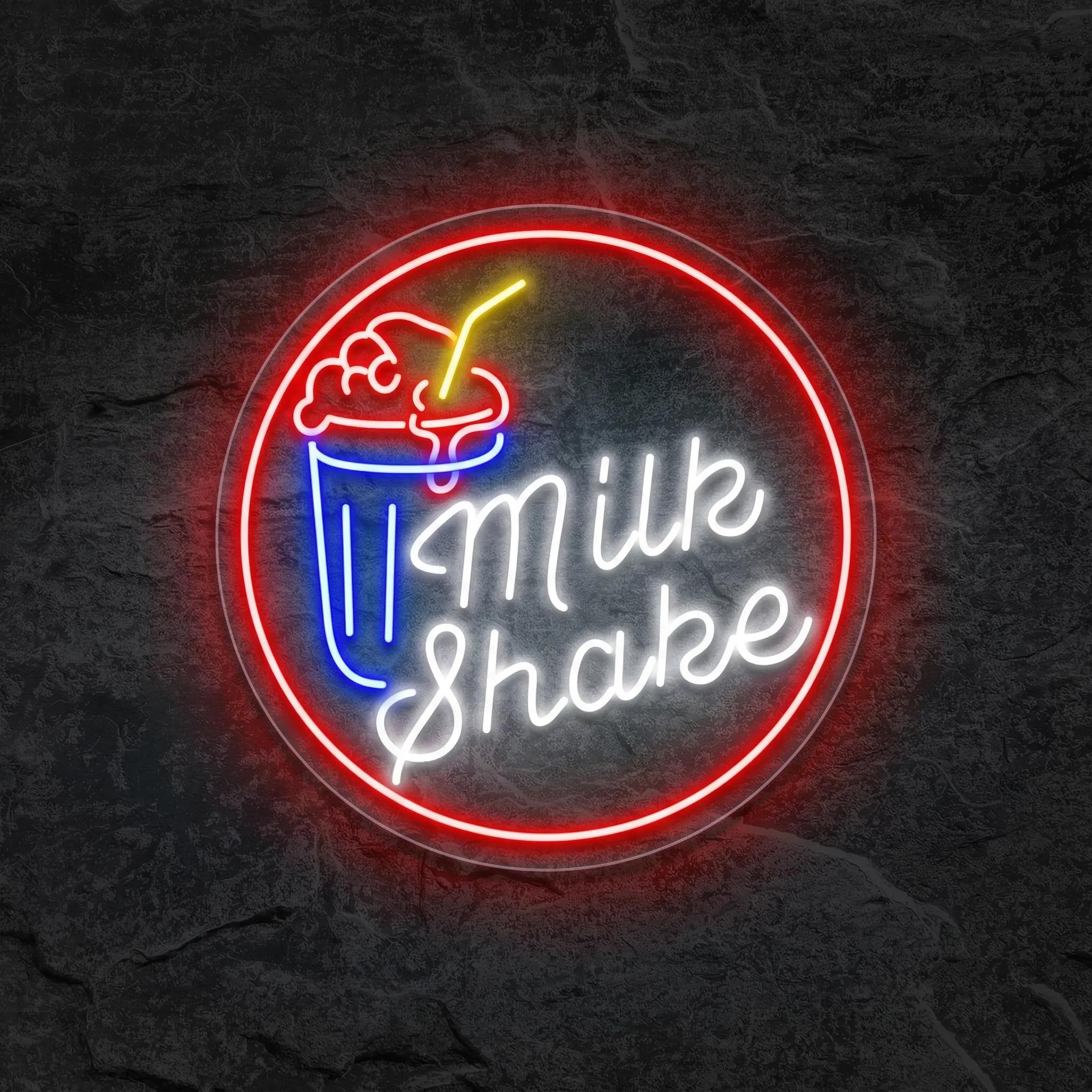 Néon Milk Shake - Néon personnalisé NeonStar