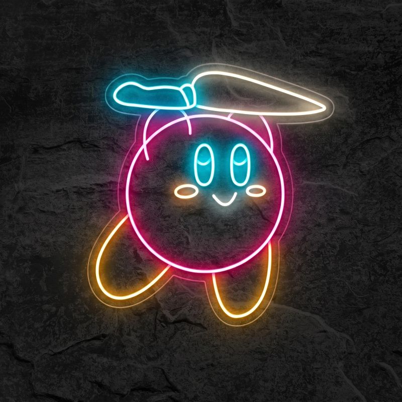 Néon Kirby Couteau - Néon personnalisé NeonStar