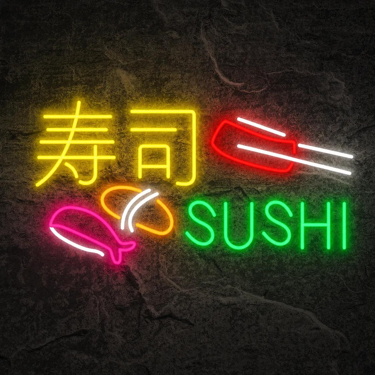 Néon Sushi & Sashimi - Néon personnalisé NeonStar