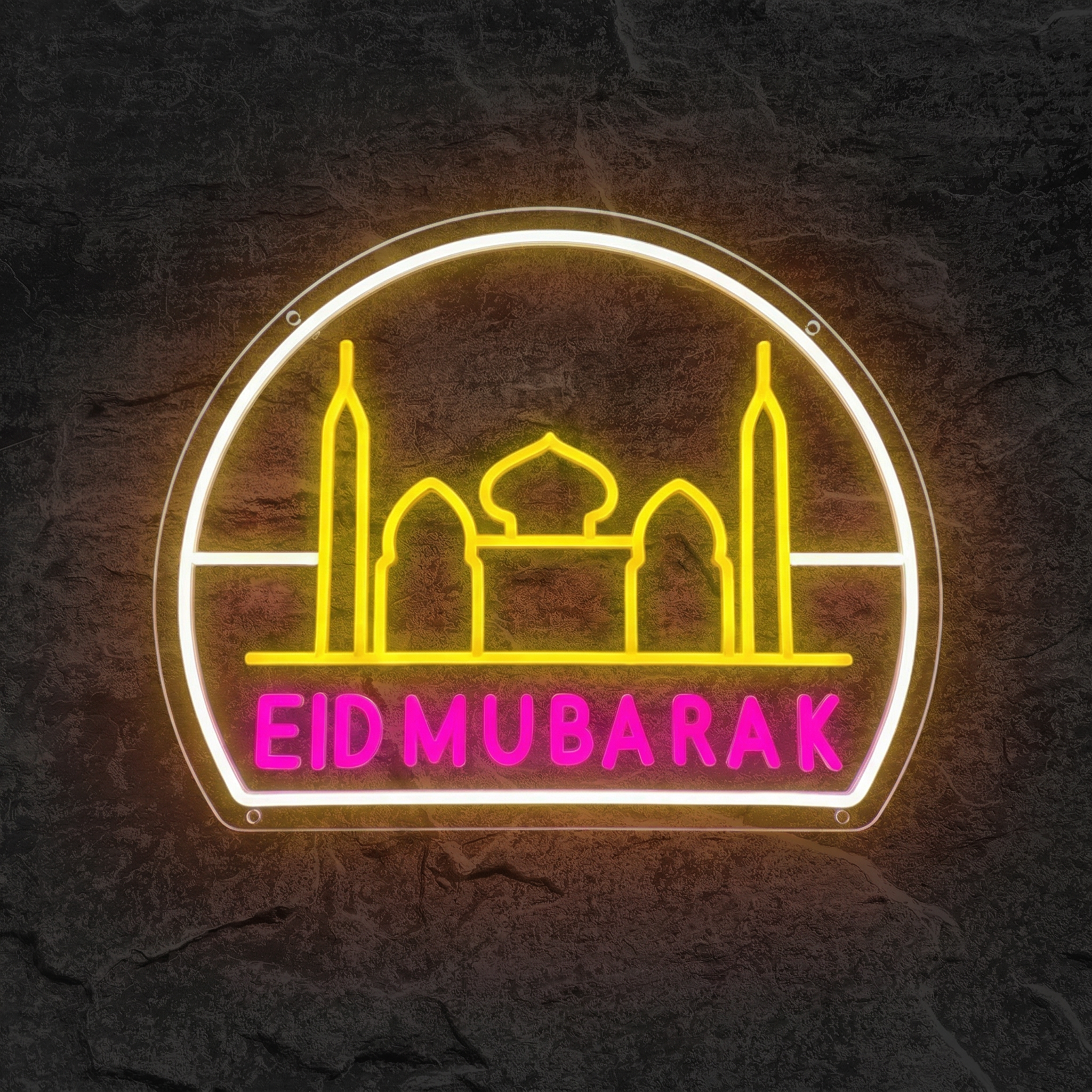 Néon Eid Mubarak - Néon personnalisé NeonStar