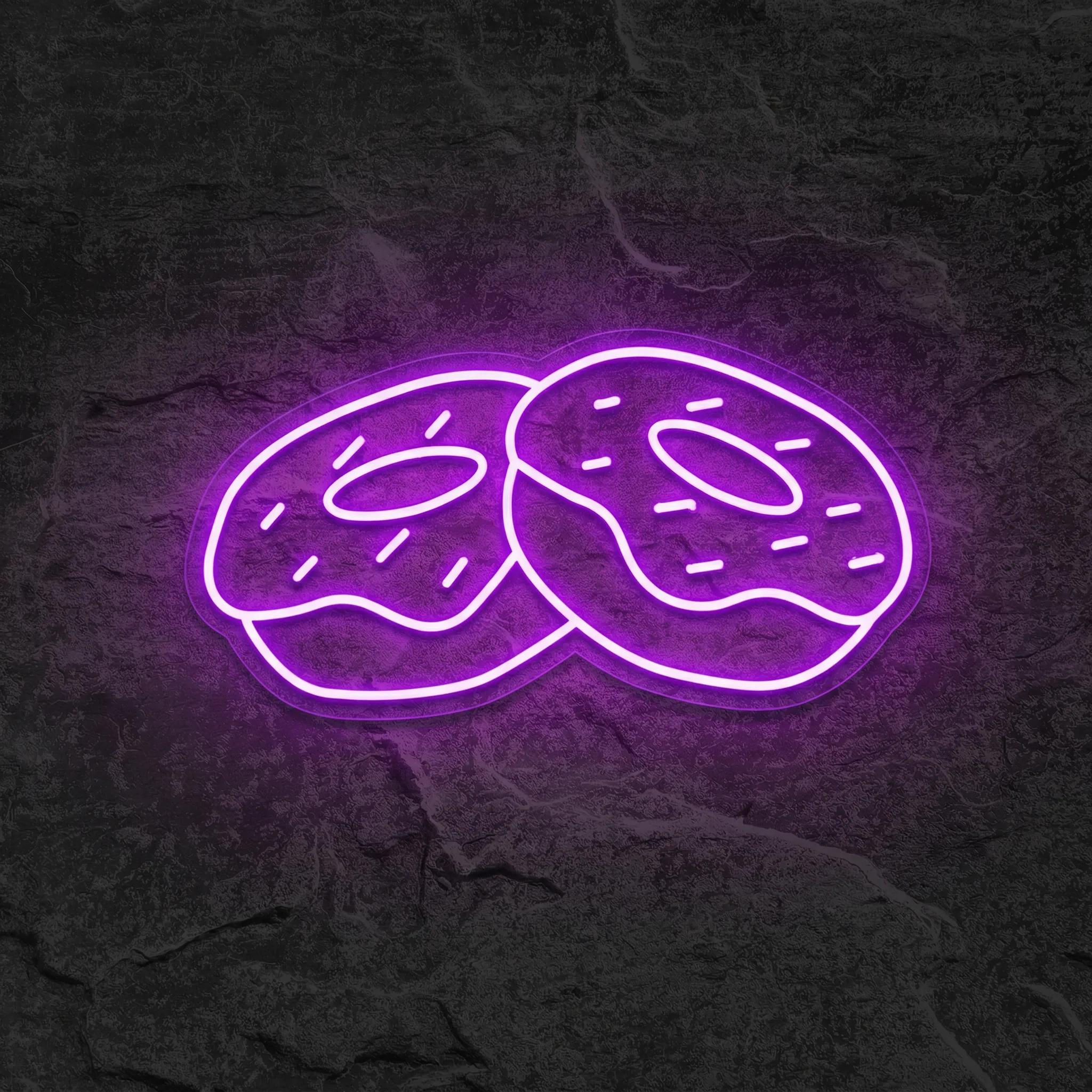 Néon Double Donuts - Néon personnalisé NeonStar