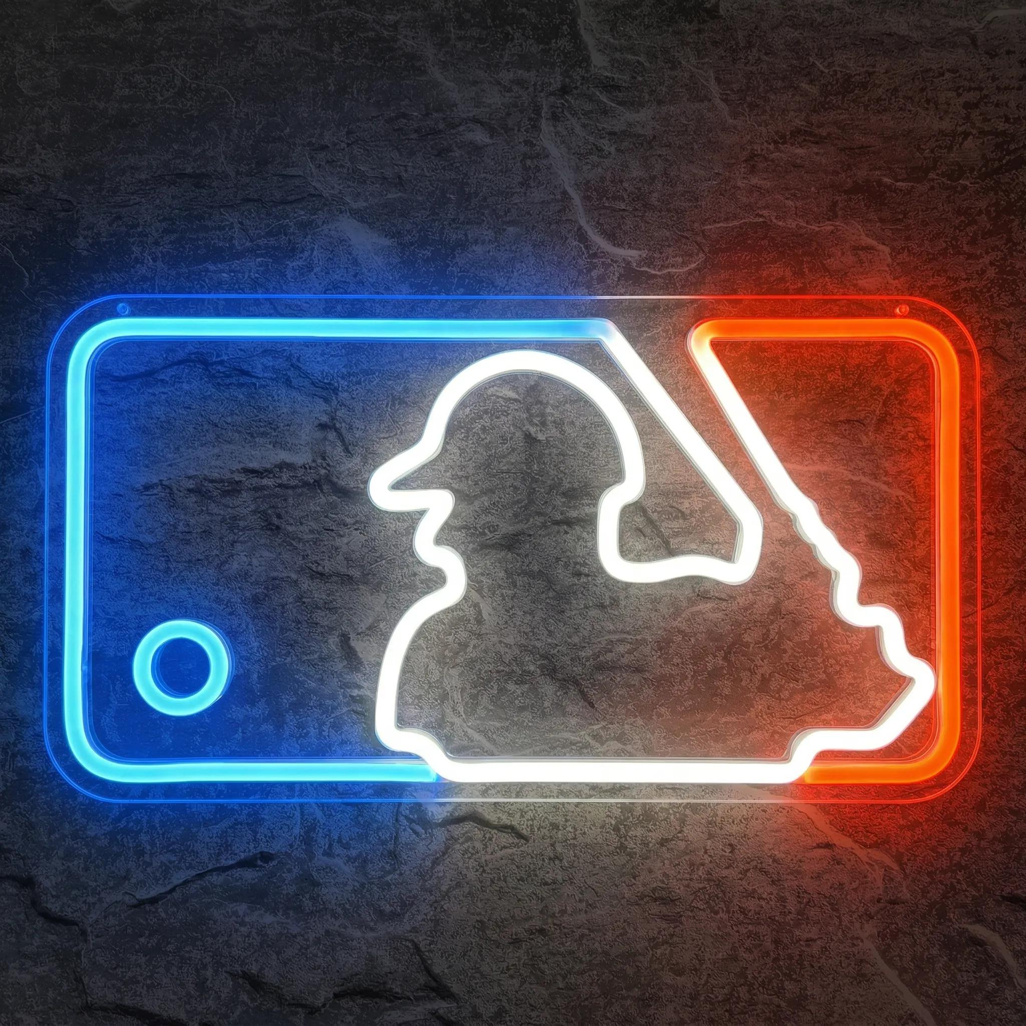 Néon Logo Major League Baseball - Néon personnalisé NeonStar