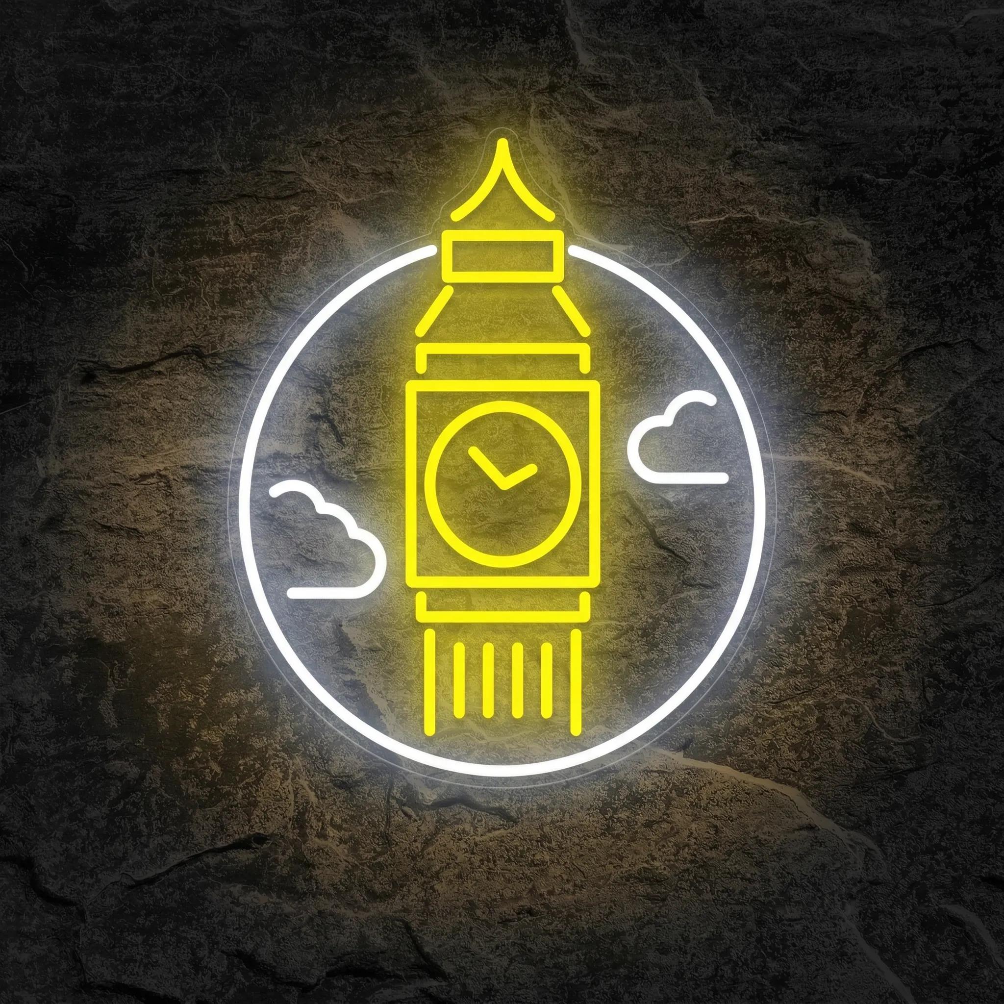 Néon Big Ben de Londres - Néon personnalisé NeonStar