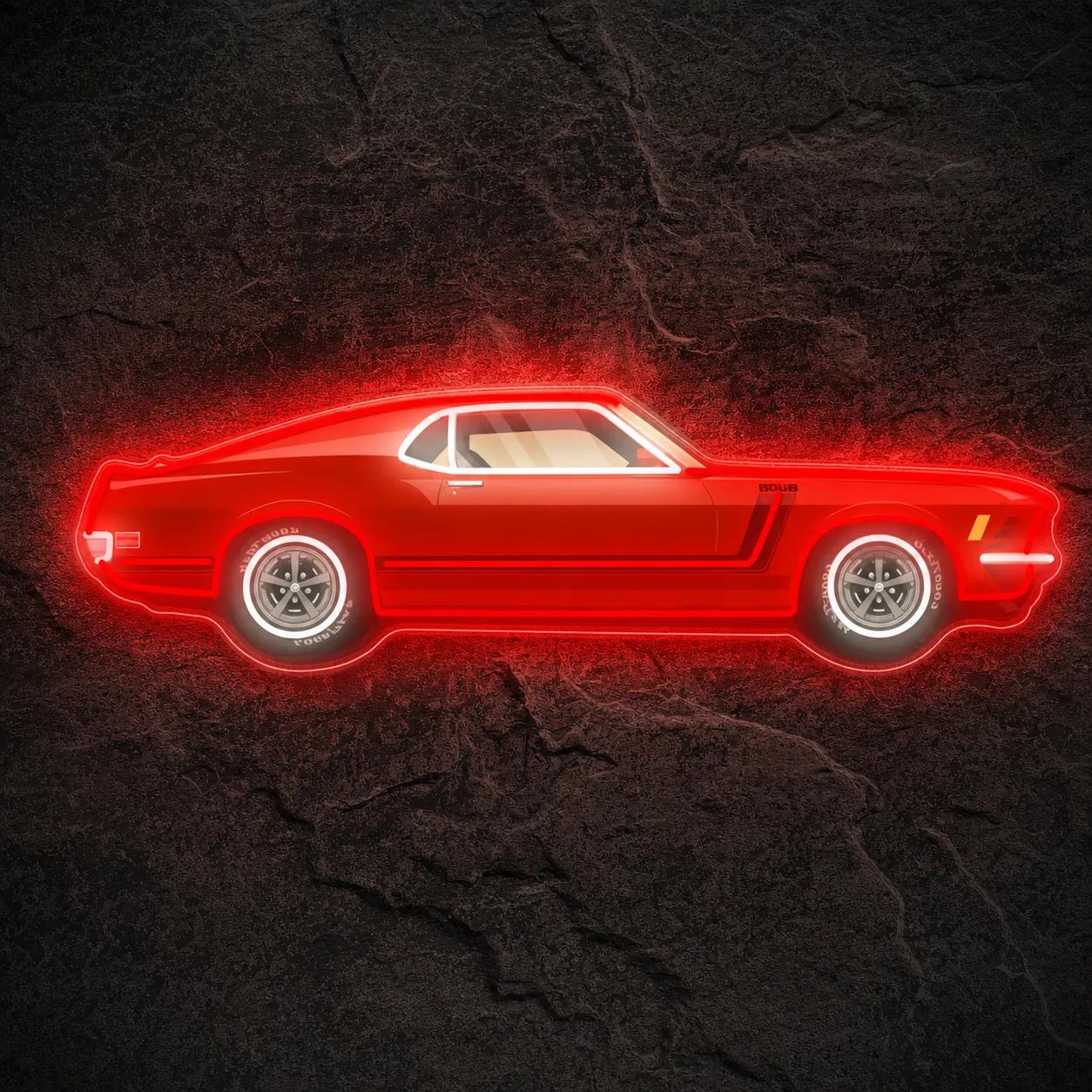 Néon Voiture Musclée Américaine - Néon personnalisé NeonStar