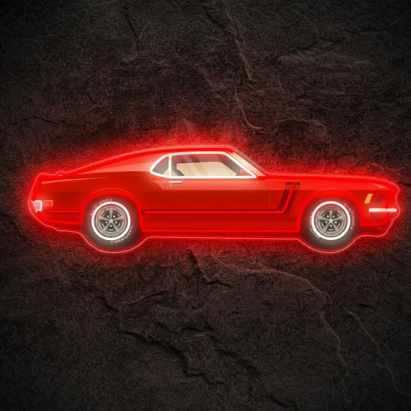 Néon Voiture Musclée Américaine - Néon personnalisé NeonStar