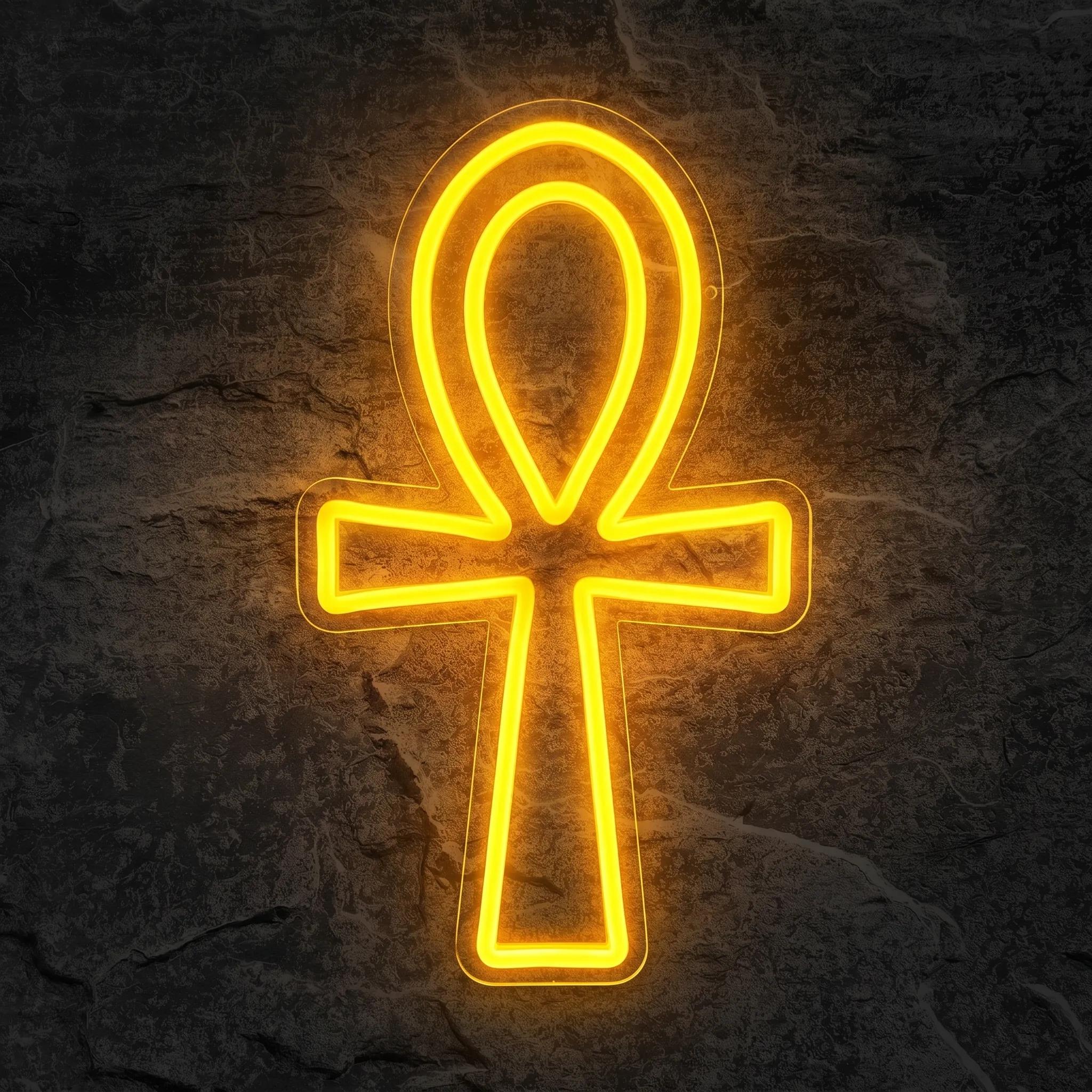 Néon Ankh Égyptien - Néon personnalisé NeonStar