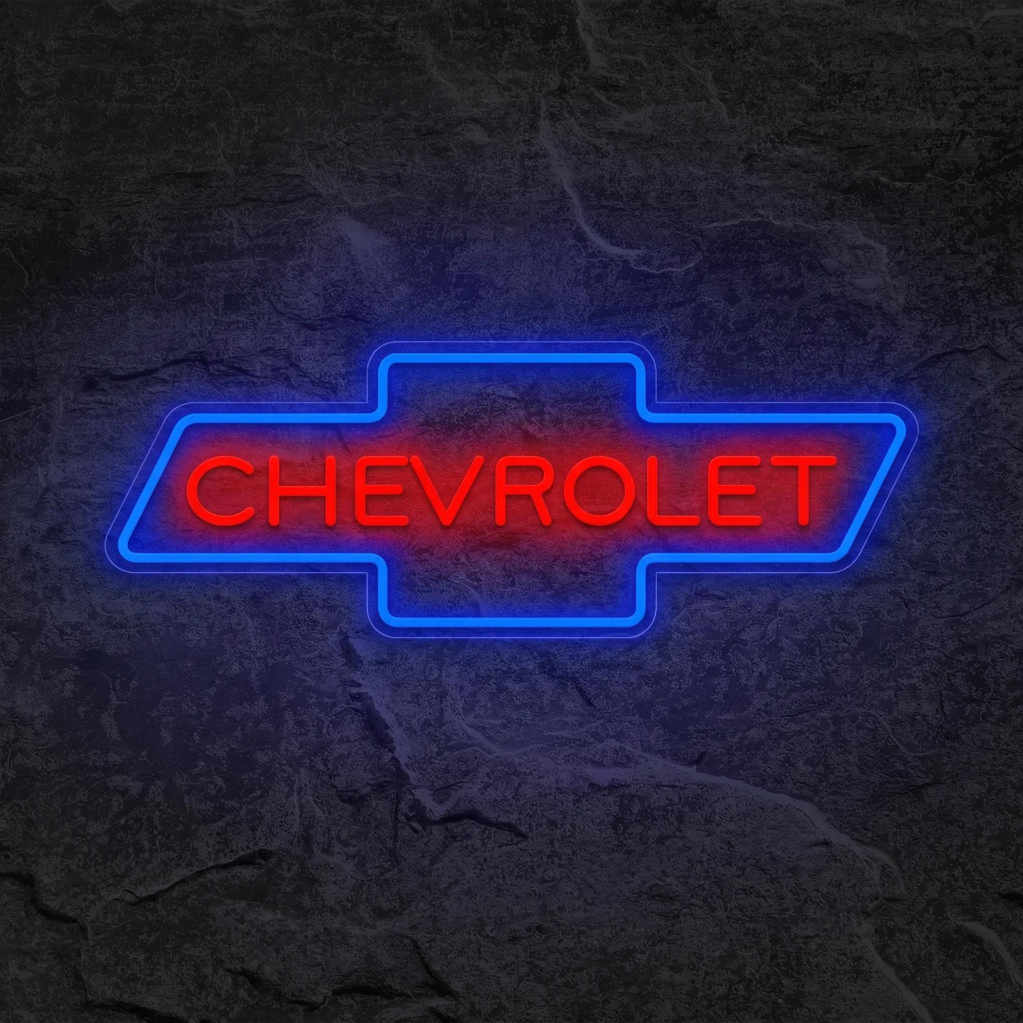 Néon Chevrolet Logo - Néon personnalisé NeonStar