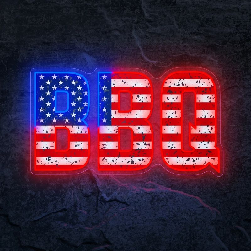 Néon BBQ USA - Néon personnalisé NeonStar