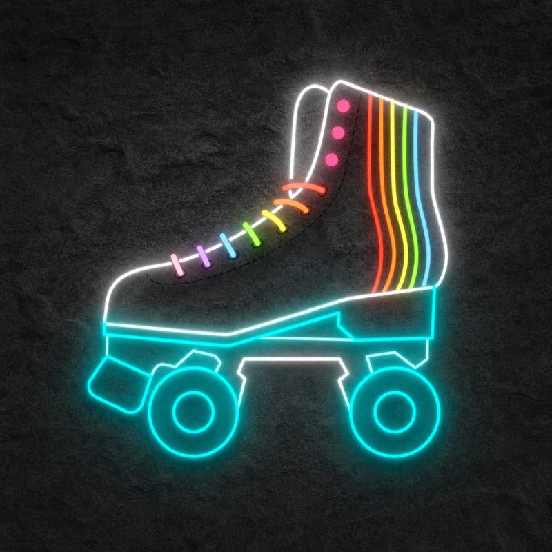 Néon Roller Skate - Néon personnalisé NeonStar