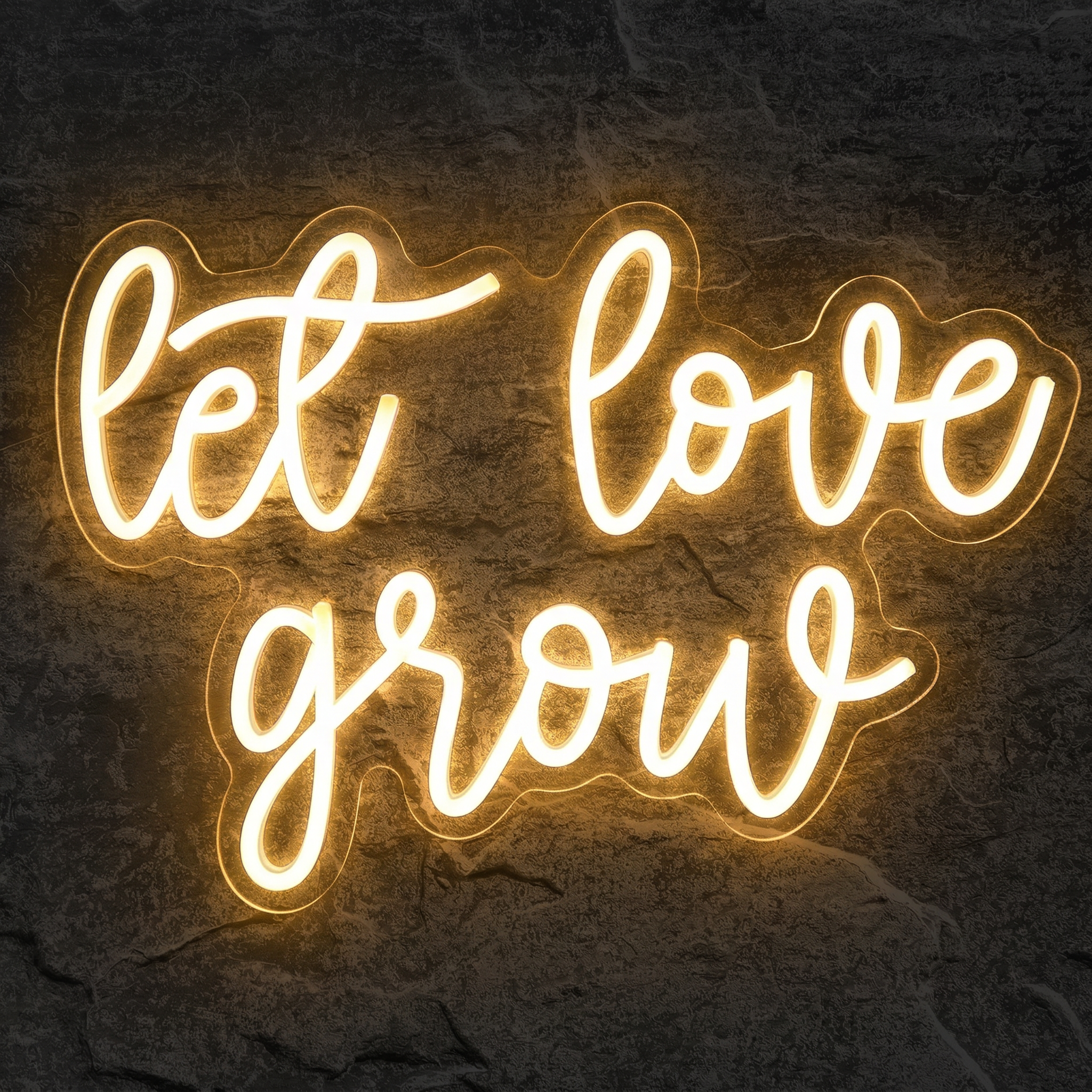 Néon Let Love Grow - Néon personnalisé NeonStar