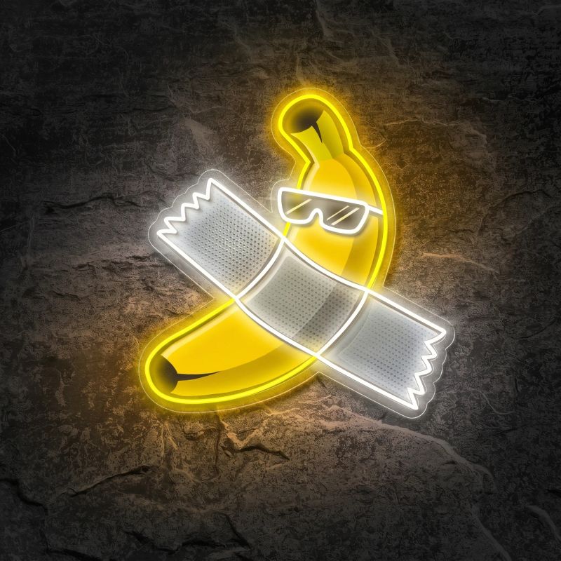 Néon Banane Ruban Adhésif - Néon personnalisé NeonStar