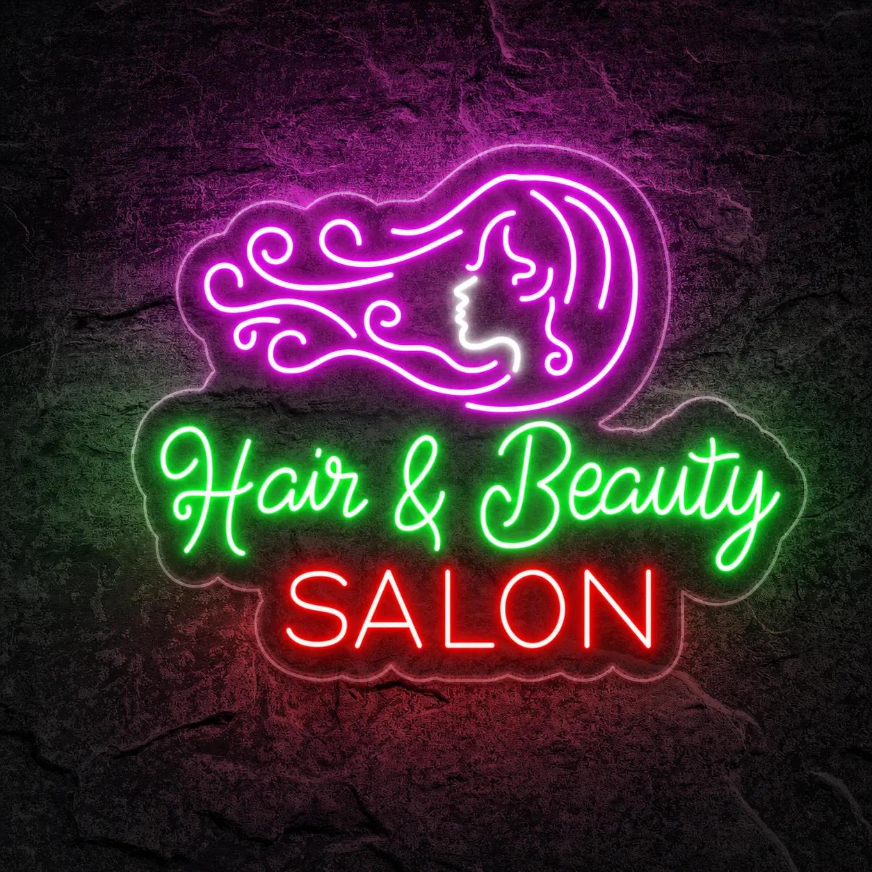 Néon Hair Salon Beauty - Néon personnalisé NeonStar