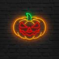 Miniature Néon Jack O'Lantern Chapeau de Sorcière - Néon personnalisé