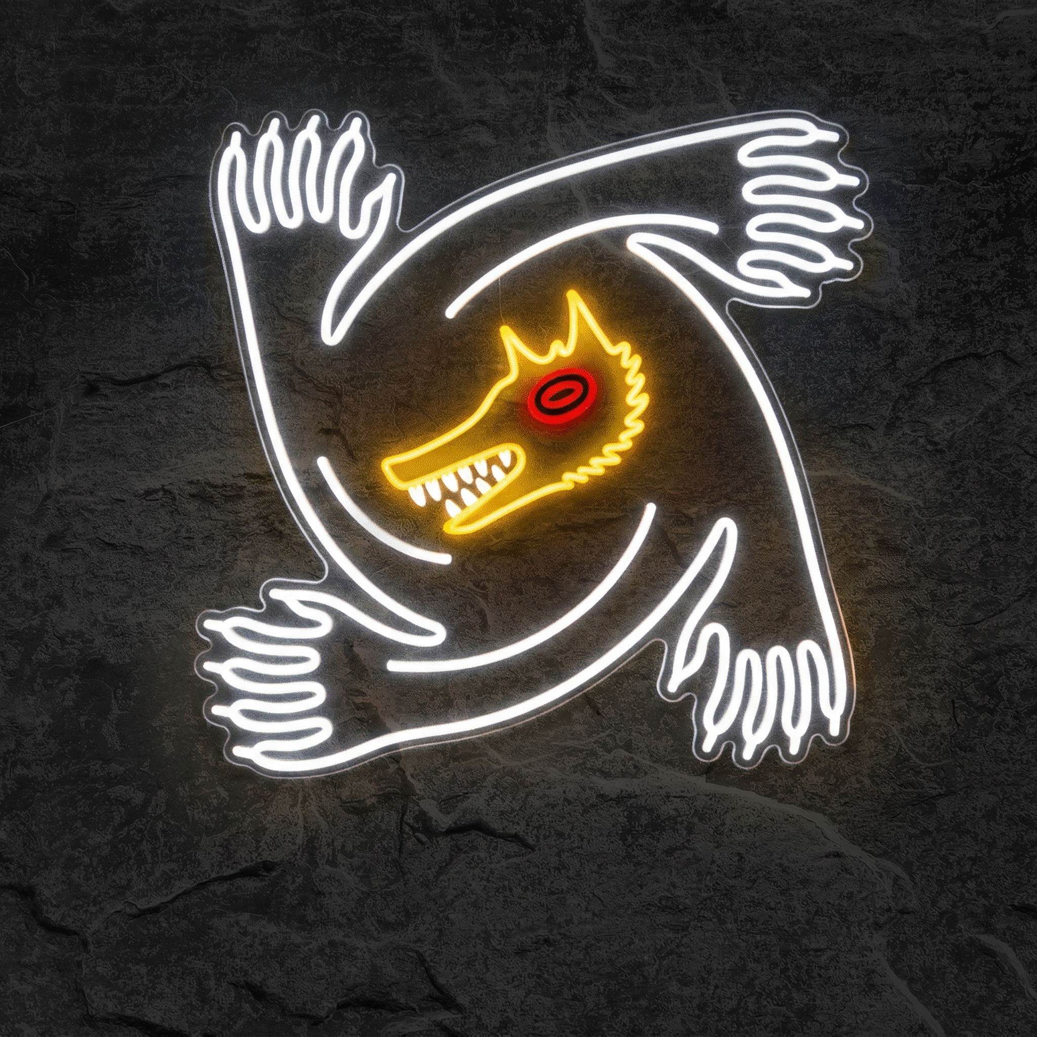 Néon Loup Garou de Thiercelieux - Néon personnalisé NeonStar