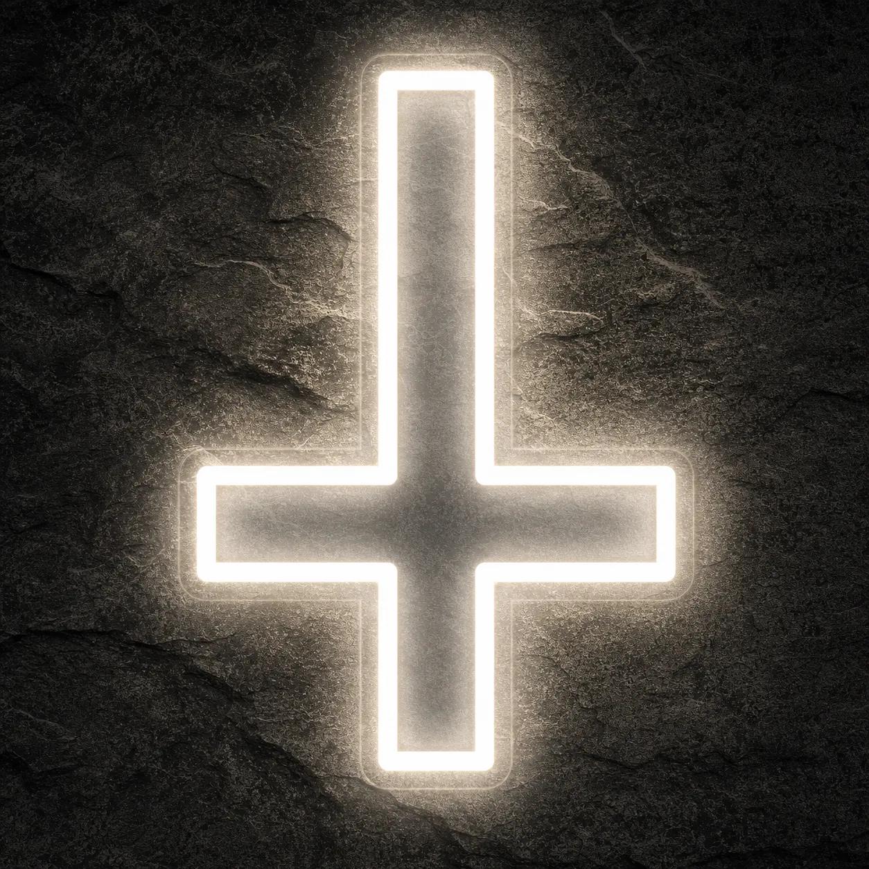 Néon Croix de Saint-Pierre - Néon personnalisé NeonStar