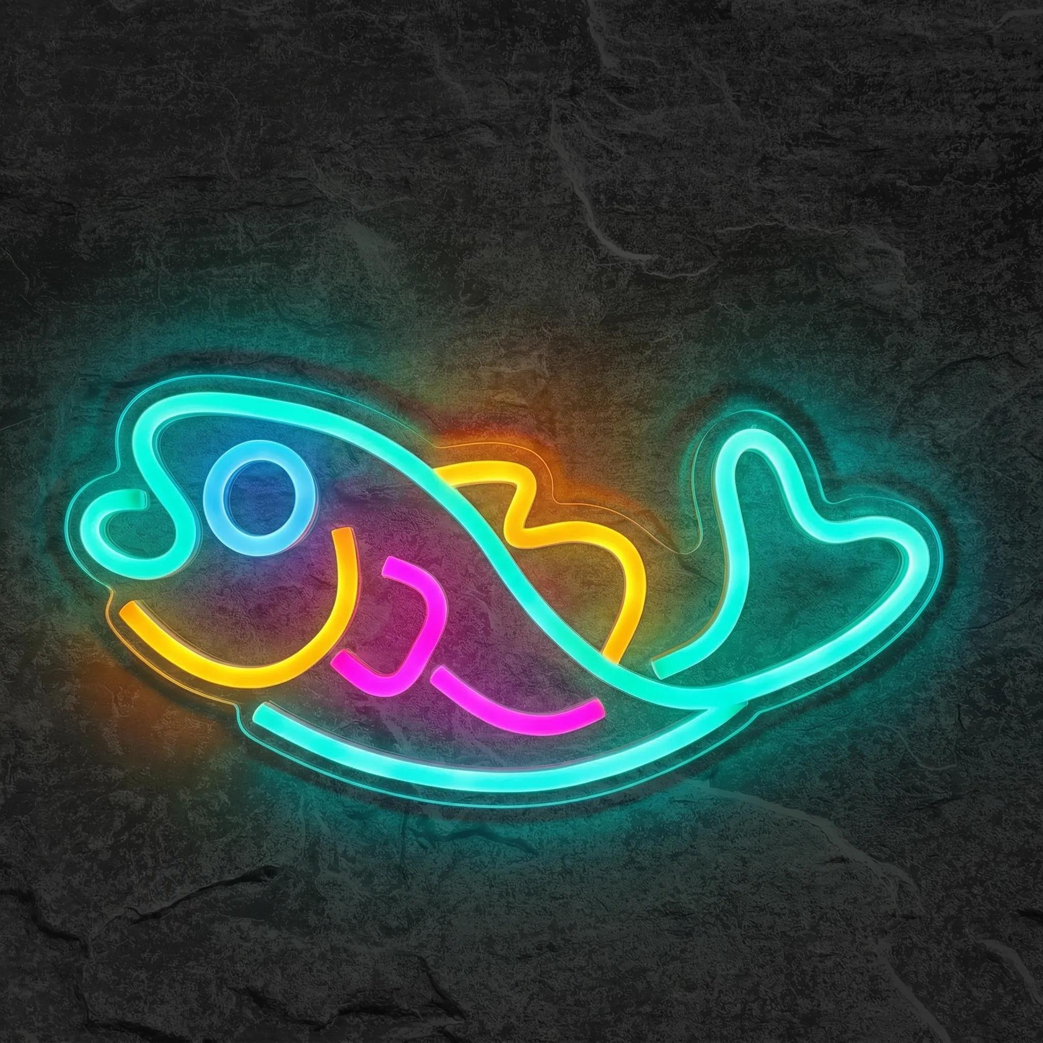 Néon Poisson - Néon personnalisé NeonStar