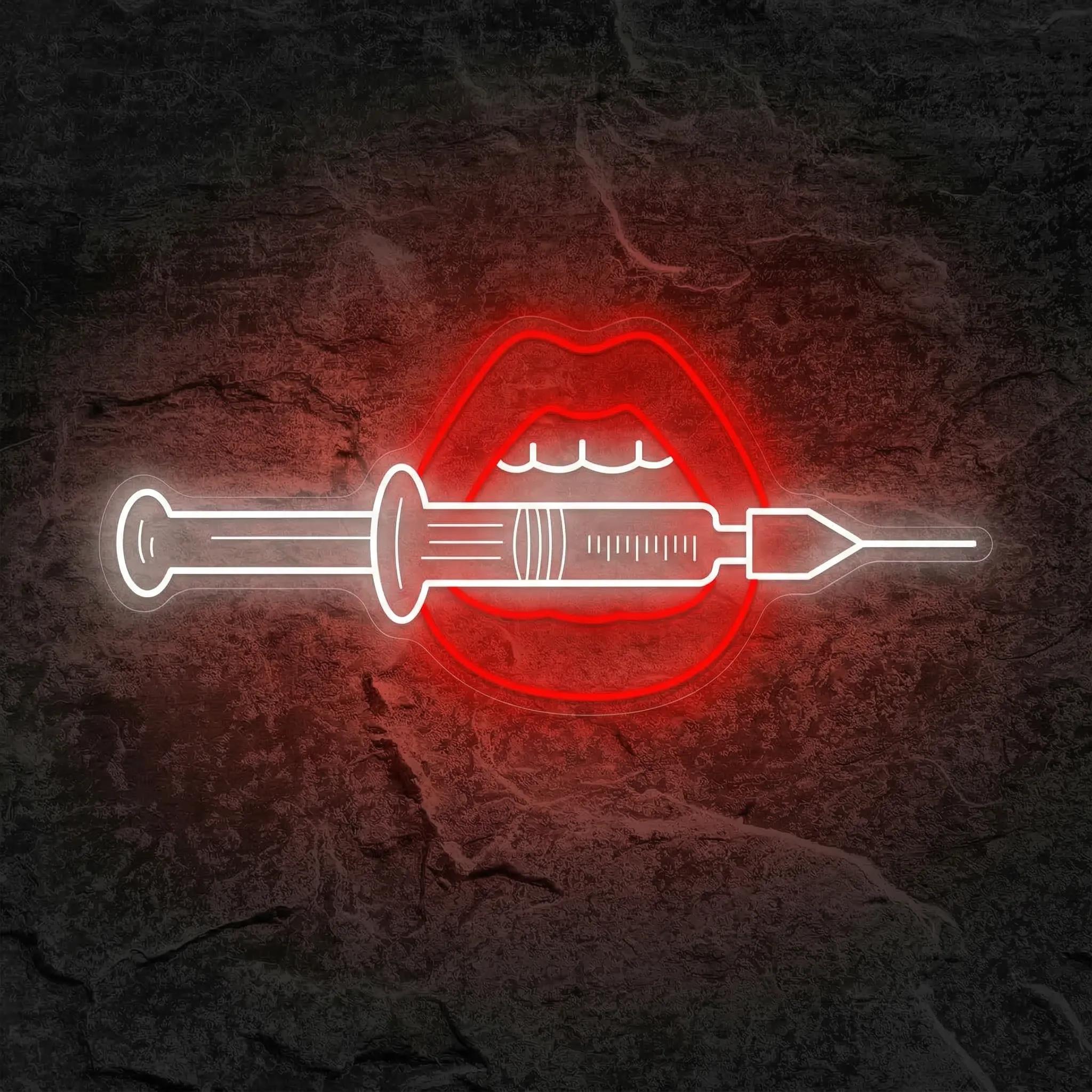 Néon Lip Injection - Néon personnalisé NeonStar